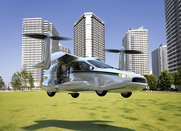 flying car, real flying car, car that flies